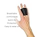 Coerni Finger Sleeves, Breathable Double Finger Splint Joint Support for Basketball, Tennis,Baseball, Cricket, Volleyball, Badminton