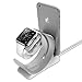 DYTesa Charging Bracket, Iwatch Charger,Iphone&Iwatch Aluminum Alloy Silver