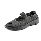 Skechers Synergy Sunday Stroll Womens Peep Toe Mary Jane Comfort Shoes