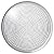 Browne (575359) 19" Perforated Aluminum Pizza Tray