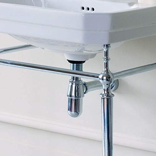 VeeBath Essentials Bathroom Basin Chrome Bottle Trap Waste Adjustable Height - Image 3