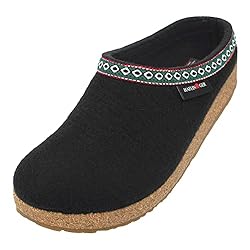 HAFLINGER GZ Clog - Black, 38