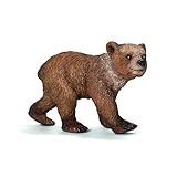 Schleich Grizzly Bear Cub Toy Figure