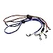 3pcs Universal Sport Sunglass Reading Eye Glasses Neck Strap Rope Cord Lanyard Holder - 1 Red + 1 Blue + 1 Black Color