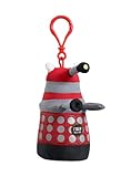 Doctor Who Small Red Dalek - Talking Clip On Plush