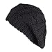 FUNOC Women Ladies Baggy Beret Chunky Knit Knitted Braided Beanie Hat Ski Cap