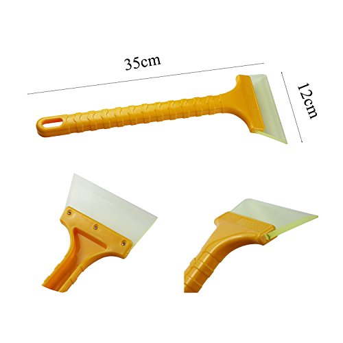 Pakala66 Car Ice Scraper Snow Brush Shovel Long-handled Ice Scraper Car Ice Snow Clean Tool