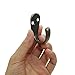 Gutapo Coffee Cup Hooks 20pcs Vintage Bronze Hooks Door Wall Closet Mounted Single Hook Hangers for Robe Coat with 46pcs Screws