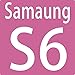 LeYi for Galaxy S6 Case with Tempered Glass Screen Protector Girls Women, Glitter Bling Shiny Moving Quicksand Liquid Clear TPU Protective Phone Case Cover Samsung Galaxy S6 ZX Rose Gold