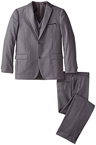 a.x.n.y Boys' Tailored Solid 3 Piece Suit