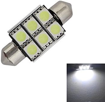 1.5W 100-150 lm Festoon Decoration Light 6 LEDs SMD 5050 Cold White DC 12V [Energy Class A++]