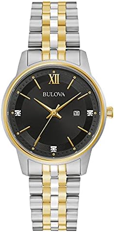 Amazon.com: Bulova Ladies' Crystal Octava Gold Stainless Steel 3