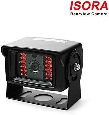 Amazon バックカメラ 24v Isora 後付け Sony Ccd 赤外線ledランプ トラック バス 運送 業務用 バックカメラ本体 車 バイク