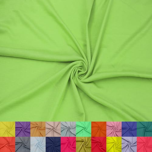 60" Wide Rayon Spandex Jersey Knit Fabric by The Yard - 4-Way Stretch, 200GSM,…