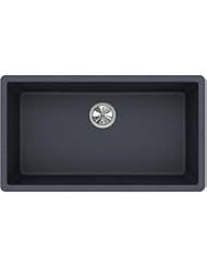 Elkay Quartz Classic ELGRU13322GY0 Dusk Gray Single Bowl Undermount Sink