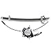 cciyu Front Left Drivers Side Power Window Lift Regulator With Motor Assembly Replacement Replacement fit for 2005-2015 Nissan Frontier Xterra 2009-2010 Suzuki Equator