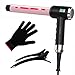 Unique Design Curling Wand, Sumlife Curling Iron Fast Heat up 170-410F° Hair Curler Waver for All Hair Types Infrared Ceramic Bar Travel Iron 1 Inch included Glove and Hair Clips