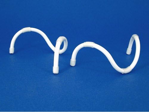 Mini Riser - Attractive Compact Adjustable Laptop Stand (Set of 2, White)