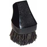 ALL PARTS ETC. Dust Brush Compatible with Rainbow Canister Vacuum Cleaner Hose Attachment Replacement Dust Dusting Brush with Soft Natural Bristles Fits Models D2, D3, D4, D4C, SE, E &amp; E2