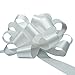 White Pull Bows with Tails - 8