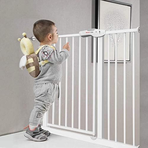 Baby Safety Gate,Extra Tall And Wide Child Gate, Easy Walk Thru Durability Dog Gate For The House, Stairs, Doorways (Size : Width 135-144cm)