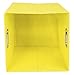 Modern Littles Sweets Folding Storage Bin, Solid Yellow