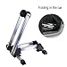 Reliancer Sports Foldable Alloy Bicycle Storage Stand Bike Floor Parking Rack Wheel Holder Fit 20