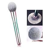 L COSMETIC Powder Brush Professional Kabuki with Multi-color,Luxury Soft Makeup Tool Blush Foundation Blending Brush