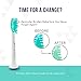 Electric Toothbrush Replacement Head Compatible with Phillips Sonicare ProResults, DiamondClean, FlexCare, HealthyWhite, EasyClean, Plaque Control, Gum Health & Kids | 4 Pack