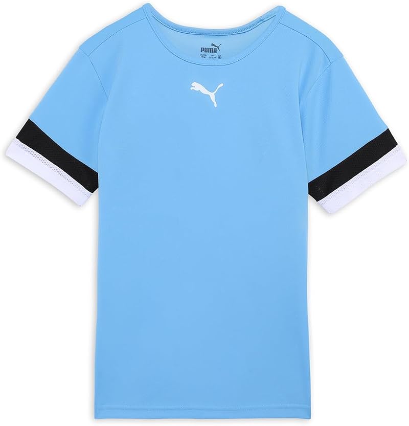 PUMA Unisex Kids Teamrise Jersey Jr Football Shirt 128 EU Team Light Blue