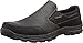 Skechers USA Men's Braver Linares Slip-On Loafer, Black, 11 M US