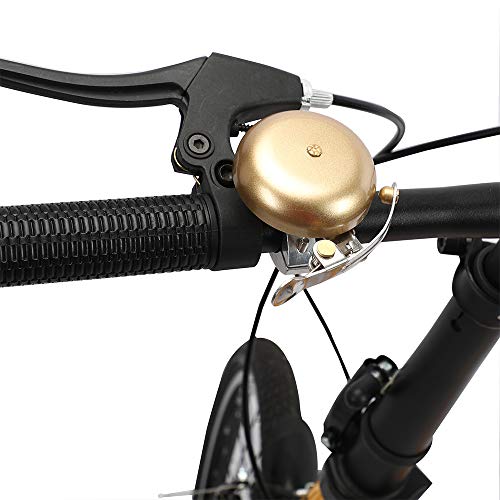gold bike bell