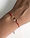SIFRIMANIA Endless Love Mother and Daughter Matching Bracelets Set of 2 Red String