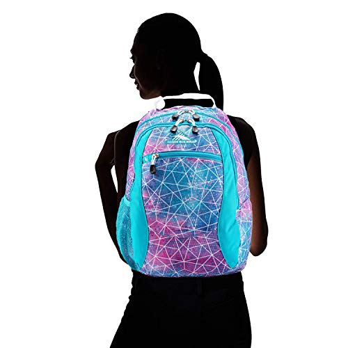 image for High Sierra Unisex Curve Backpack, Lightweight and Stylish Bookbag Bac