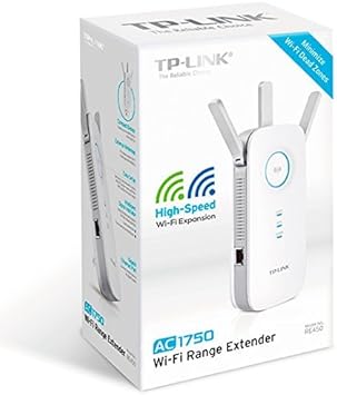 Amazon Com Tp Link Ac1750 Wifi Range Extender With High Speed Mode And Intelligent Signal Indicator Re450 Renewed Computers Accessories