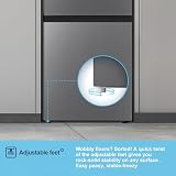 Fridgemaster MC50165EB 50cm Freestanding Fridge Freezer 175L Black view 11