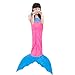 Amagoing Fish Tail Velvet Blanket for Kids Child Girls Gift (Ages 3-12)