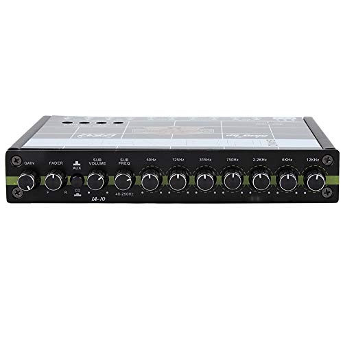 Car Equalizer - Delaman Car Automobile Audio Stereo EQ Equalizer with 7 Band