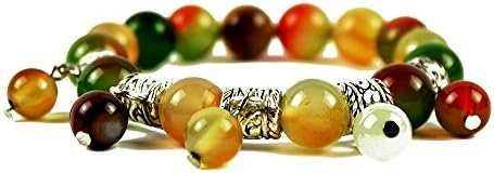 Natural Color agate Strand Bracelets Bringing wealth and good luck