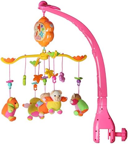 Cradle Bed Ring Baby Hanging Bed Bell Music Box Hanging Doll Crib Childhood Musical Box