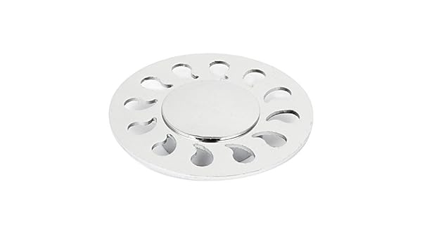 Amazon.com: eDealMax 37mm Dia Ronda Diseño de dos vías fregadero cubierta dren de piso tono de plata: Kitchen & Dining