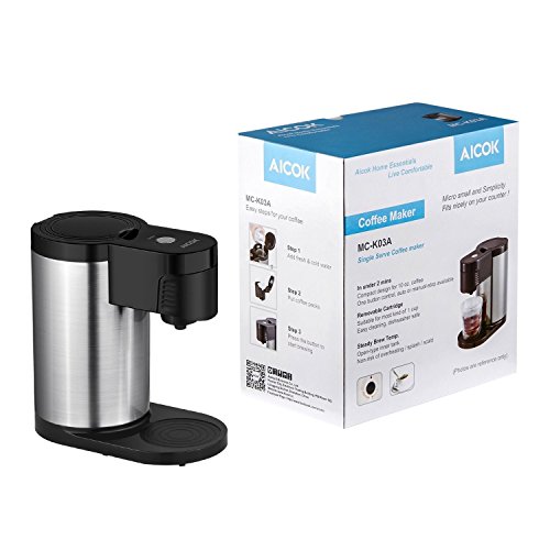 Aicok Stainless Single Serve Coffee Maker Deals, Coupons & Reviews