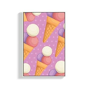 Canvas Wall Art for Living Room, Bedroom Fruits Framed Canvas Prints for Home Decoration Ready to Hang - 16"x24" inches