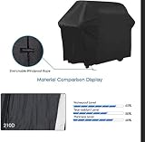 Senders Barbecue Cover Heavy Duty 210D Oxford 145x61x117cm view 4