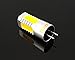 Bonlux 3.5 Watt 12 Volt GY6.35 G6.35 Bi-Pin JC Type LED Light Bulb T3/T4/T5 G6.35/GY6.35 Base JCD LED 35W Halogen Incandescent Replacement Bulb (Warm White, 2-Pack)