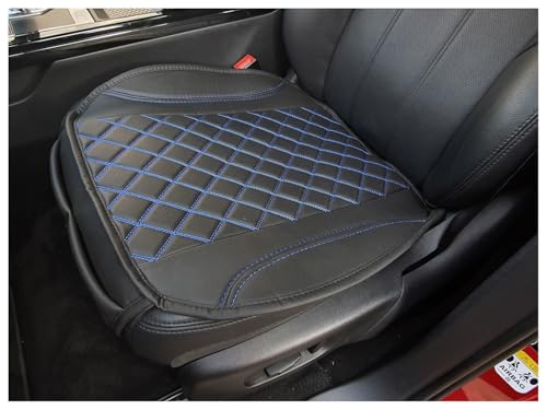 BREMER SITZBEZÜGE 1 Sitzauflage für Nissan Leaf 1 in Schwarz/Blaue Naht (OT406)