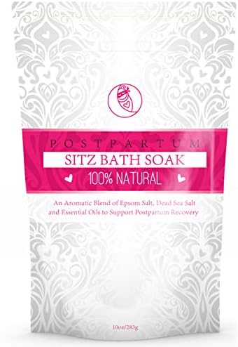 Amazon Com Sitz Bath Soak Postpartum Relief After Birth Tears And Hemorrhoids All Natural Dead Sea And Epsom Salts Blend With Essential Oils Post Partum Enough For 10 Over The Toilet Sitz Baths Health