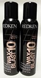 Redken Wax Blast 10 High Impact Finishing Spray-Wax 4.4 Oz. (Medium Control) Set of 2
