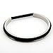 Zuo Bao Handstamped Inspirational Message Hair Tie Bracelet Stainless Steel Grooved Cuff Bangle for Women (Enjoy Life-S)