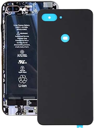 YUANSHIHUI Mobile Accessories Back Cover for Xiaomi Mi 8 Lite(Black) (Color : Black)